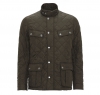 Ariel Quilted Jacket Olive - 3