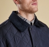 Bardon Quilted Jacket Navy - 2