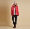 Landry Baffle Quilted Jacket Red - 6