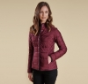 Straiton Quilted Jacket Bordeaux - 4