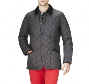 Chip Lifestyle Quilted Jacket Charcoal Chip Lifestyle Quilted Jacket Charcoal