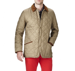 Chip Lifestyle Quilted Jacket Military Brown Chip Lifestyle Quilted Jacket Military Brown