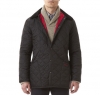 Liddesdale Quilted Jacket Black/Red - 6