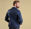 Racer Quilted Jacket Navy - 1