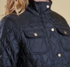Ruskin Quilted Jacket Black/Acanthus - 2